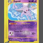 Espeon Regular Pokemon proxy card from Aquapolis #11