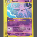 Espeon Foil Pokemon proxy card from Aquapolis #H9