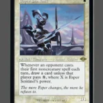 Esper Sentinel Holo MTG proxy card from Modern Horizons 2 Timeshifts #2