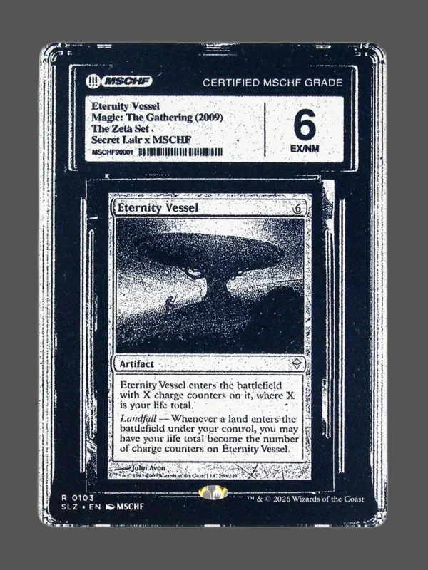 Eternity Vessel Holo MTG proxy card from The Zeta Set #103