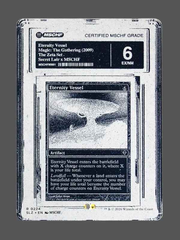 Eternity Vessel Holo MTG proxy card from The Zeta Set #224