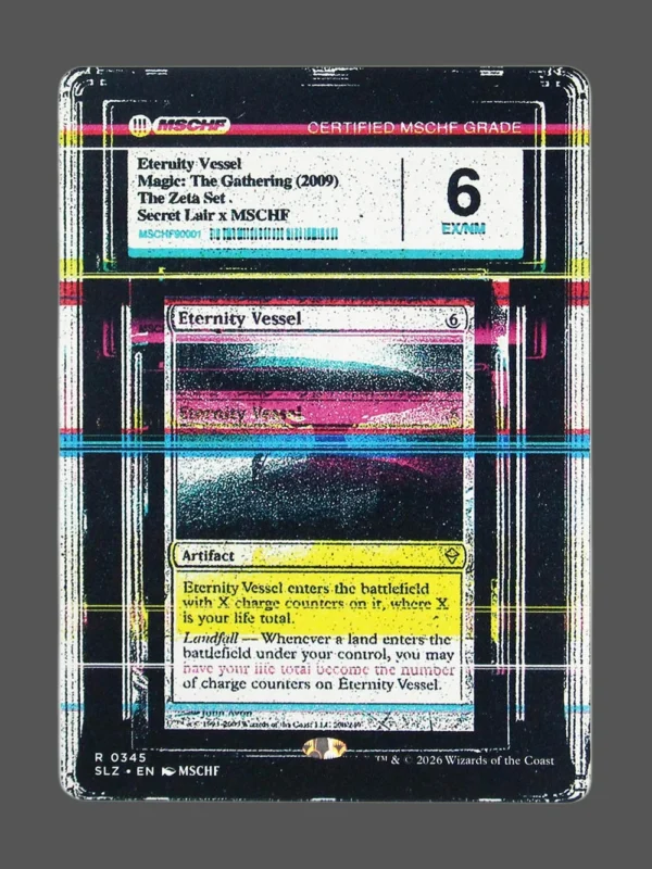 Eternity Vessel Holo MTG proxy card from The Zeta Set #345