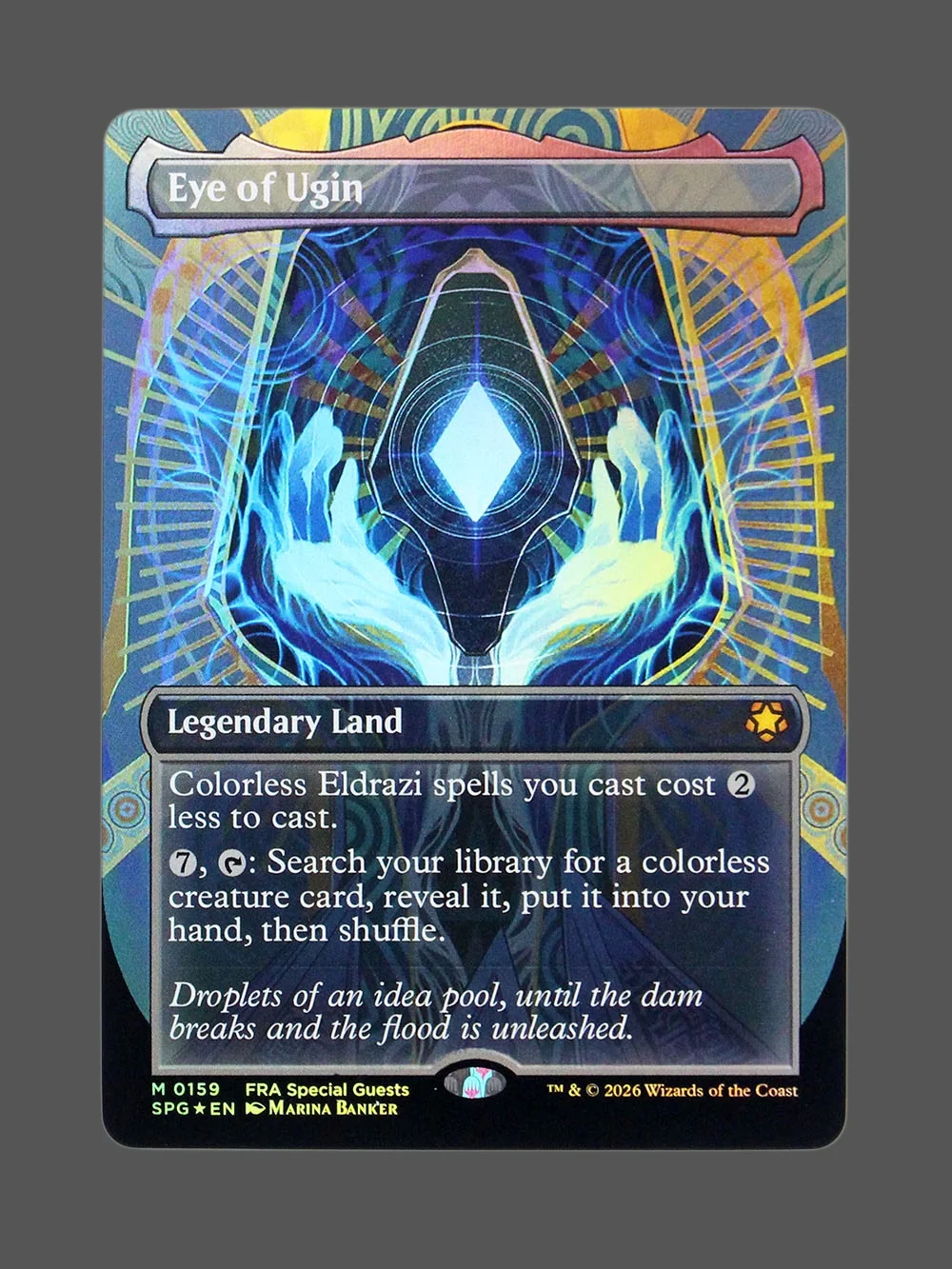 eye-of-ugin-159-foil.webp Eye of Ugin Foil MTG proxy card from Special Guests #159