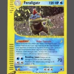 Feraligatr Foil Pokemon proxy card from Expedition #12