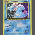 Feraligatr Regular Pokemon proxy card from Neo Genesis #5