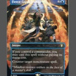 Fierce Guardianship Holo MTG proxy card from Commander Masters #694