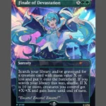 Finale of Devastation Foil MTG proxy card from Secret Lair Drop #2438