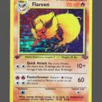 Flareon Regular Pokemon proxy card from Jungle #3