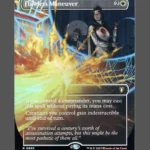Flawless Maneuver Foil MTG proxy card from Commander Masters #692