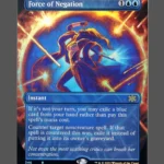 Force of Negation Foil MTG proxy card from Double Masters 2022 #346