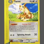 Furret Regular Pokemon proxy card from Aquapolis #48