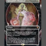 Galadriel's Dismissal Holo MTG proxy card from The Hobbit Eternal #16