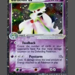 Gardevoir ex Galaxy Foil Pokemon proxy card from Sandstorm #96