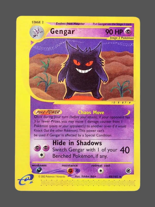 Gengar Regular Pokemon proxy card from Expedition #48