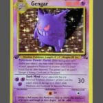 Gengar Regular Pokemon proxy card from Fossil #5