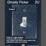 Ghostly Flicker Holo MTG proxy card from The Zeta Set #138