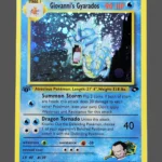 Giovanni’s Gyarados Regular Pokemon proxy card from Gym Challenge #5