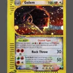 Golem Regular Pokemon proxy card from Skyridge #148
