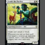 Grakk the Pacifist Foil MTG proxy card from Mystery Booster Commander Edition #2