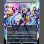 Grand Crescendo Foil MTG proxy card from Secret Lair Drop #2432
