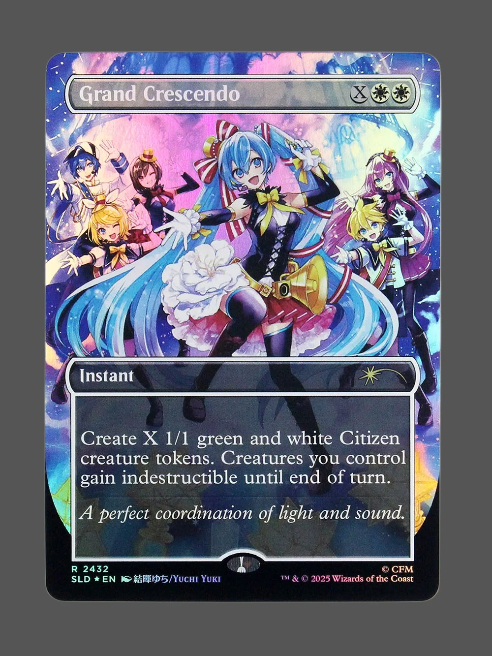 grand-crescendo-2432-foil.webp Grand Crescendo Foil MTG proxy card from Secret Lair Drop #2432