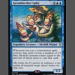 Grandmother Goby Foil MTG proxy card from Mystery Booster Commander Edition #9