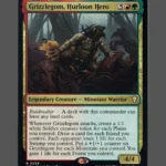 Grizzlegom, Hurloon Hero Foil MTG proxy card from Mystery Booster Commander Edition #39