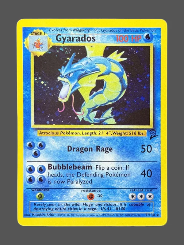 Gyarados Regular Pokemon proxy card from Base Set 2 #7