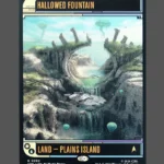 Hallowed Fountain Holo MTG proxy card from Star Trek #392