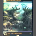 Hallowed Fountain Surge Foil MTG proxy card from Star Trek #487
