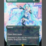 Harmonize Holo MTG proxy card from Secret Lair Drop #1596