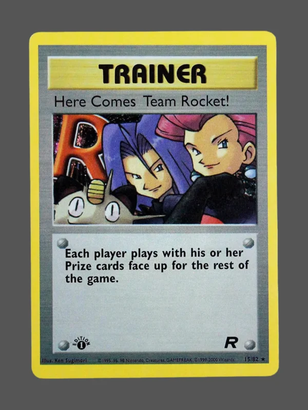 Here Comes Team Rocket! Regular Pokemon proxy card from Team Rocket #15