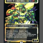 Heroes in a Half Shell Surge Foil MTG proxy card from Teenage Mutant Ninja Turtles Eternal #96