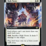 High Noon Holo MTG proxy card from Outlaws of Thunder Junction #314