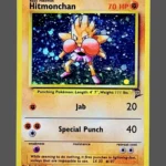 Hitmonchan Regular Pokemon proxy card from Base Set #7