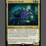 Homer, the Hermit Holo MTG proxy card from Mystery Booster Commander Edition #40