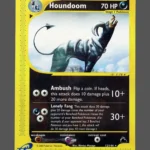 Houndoom Regular Pokemon proxy card from Skyridge #12