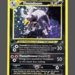 Houndoom Regular Pokemon proxy card from Neo Discovery #4