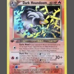 Houndoom Regular Pokemon proxy card from Neo Revelation #8