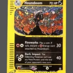 Houndoom Foil Pokemon proxy card from Aquapolis #H11