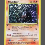 Houndour Regular Pokemon proxy card from Neo Discovery #5