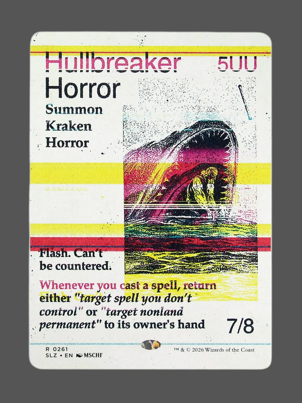 hullbreaker-horror-261.webp Hullbreaker Horror Holo MTG proxy card from The Zeta Set #261