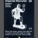 Imperial Recruiter Holo MTG proxy card from The Zeta Set #182
