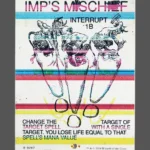 Imp's Mischief Holo MTG proxy card from The Zeta Set #287