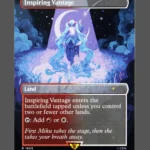 Inspiring Vantage Holo MTG proxy card from Secret Lair Drop #1605