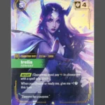 Irelia - Fervent Foil Riftbound proxy card from Spiritforged #225/221