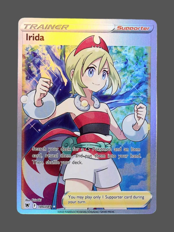 Irida Regular Pokemon proxy card from Astral Radiance #186