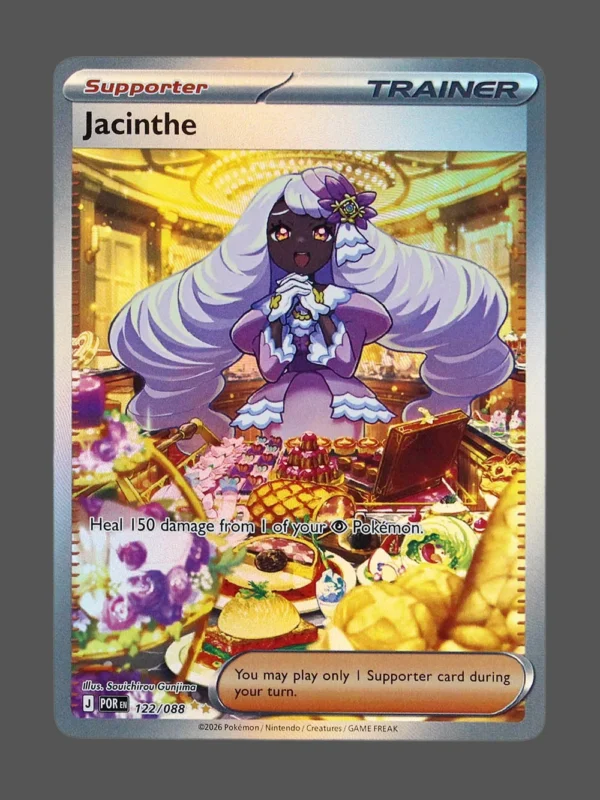 Jacinthe Foil Pokemon proxy card from Perfect Order #122