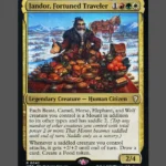 Jandor, Fortuned Traveler Foil MTG proxy card from Mystery Booster Commander Edition #42