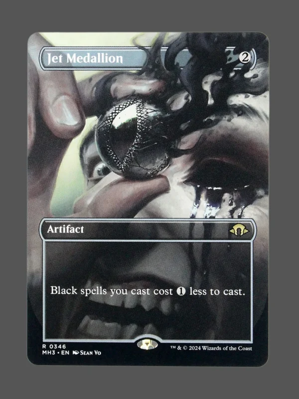 Jet Medallion Holo MTG proxy card from Modern Horizons 3 #346